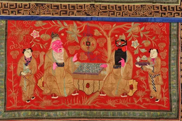 Chinese altar cloth