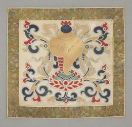 Eight Buddhist precious things, conch shell, 17th century