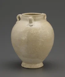 Jar with Three Loop Handles