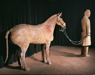 Terracotta Army warrior, Mausoleum of Emperor Qin Shi Huang, 3rd century BC