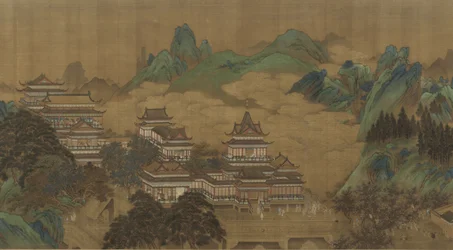 The Peach Festival of the Queen Mother of the West, Ming or Qing Dynasty, 17th-18th century