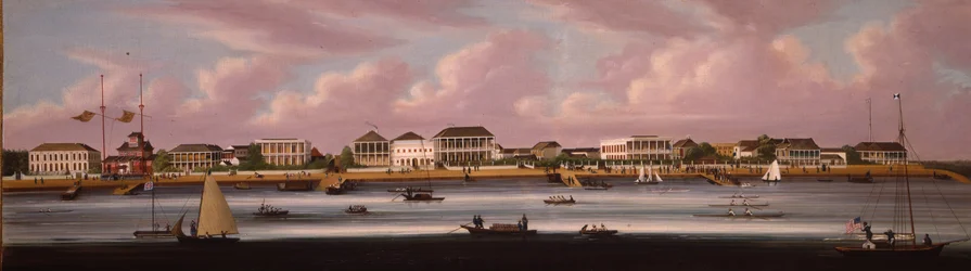 The Shanghai Regatta with a View of the Bund