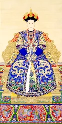 Empress Jing Xian (c.1681-1731), 1st consort of Emperor Yongzheng (1678-1735)