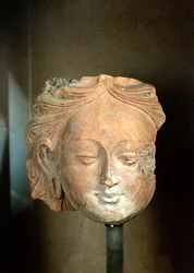 Head of a Large Bodhisattva