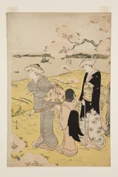 Cherry-blossom Viewing at Goten-yama