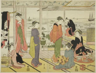 In a Pleasure House in Shinagawa