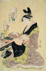 Woman at Her Desk