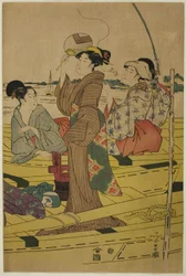 Women on a Fishing Boat
