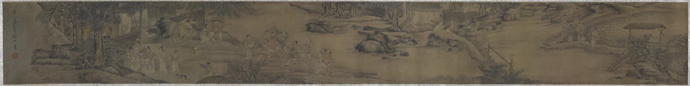 Farmers Fighting In Springtime