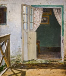 Garden Entrance in the Rectory at Hellested