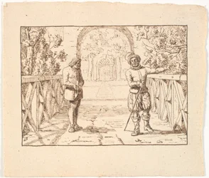 Illustration to St. St. Blicher, The Three Holy Evenings