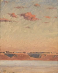 The Lim Fjord in Jutland. Study