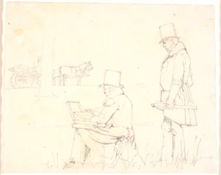 Eckersberg and Marstrand on a Study Trip