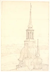 One of the Two Small Towers at Frederiksborg