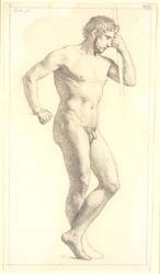 Standing Male Academy Model