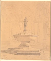 Part of the Baptistery at St. Mark
