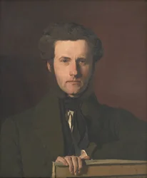 Portrait of the Decorative Artist G.C. Hilker