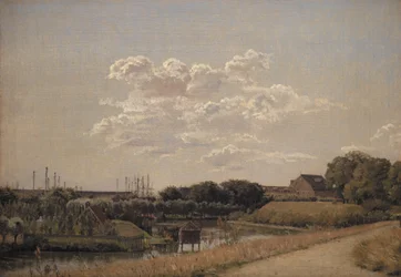 View of the Citadel Ramparts Looking Towards Langelinie and the Naval Harbour