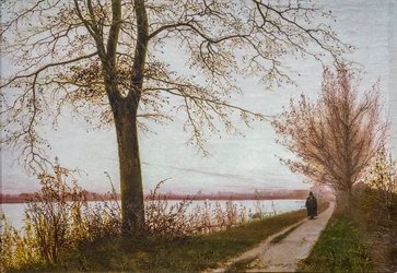 Autumn Morning on Lake Sortedam