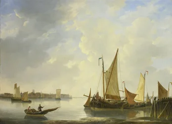 View of Dordrecht Seen from Papendrecht