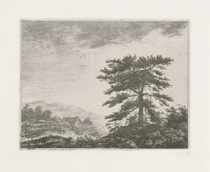 Tree in a Heath Landscape