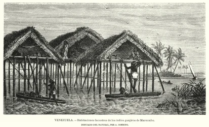 Lake Dwellings of the Wayuu (Guajiro) Indians, Maracaibo, Venezuela