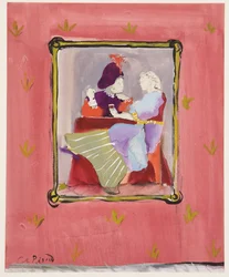 A costumed couple, c.1935-45