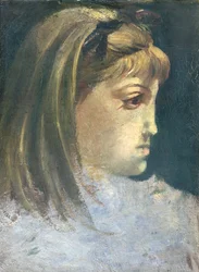 Misia Sert (1872-1950) in the style of Manet