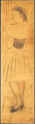 Triptych (drawing of a lovers