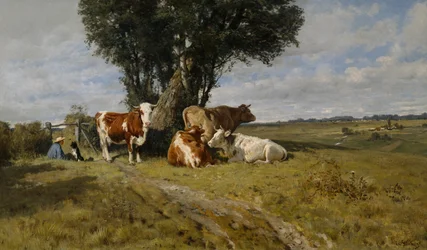 Landscape with Cows
