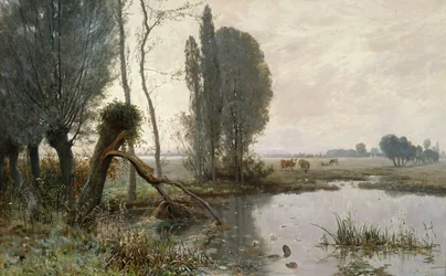 Landscape with Cows