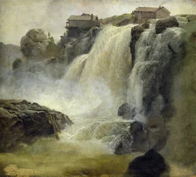 Haugfoss in Norway, 1827