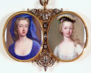 Lady Henrietta Cavendish Holles Harley and Her Daughter Margaret