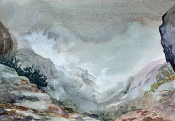 Valley In Mist