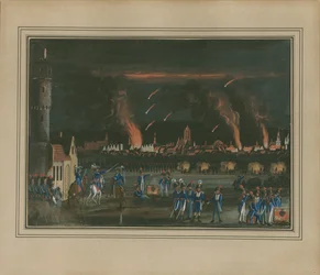 Bombardment of Frankfurt am Main by the French Army