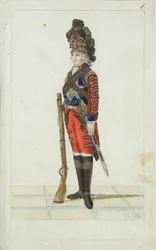 Officer of the Life Guards Cavalry Regiment, 1793