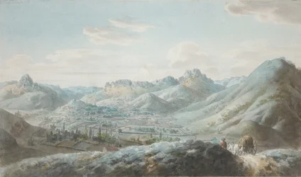 View of the Taraktash Mountain Range in Crimean Mountains