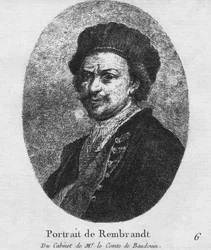 Portrait of Rembrandt - From the Cabinet of Mr. le Comte de Baudouin