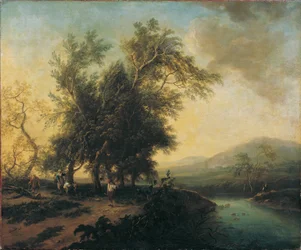 Landscape with Staffage