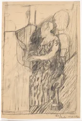 Woman at the Piano