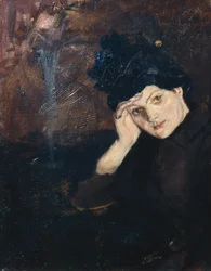 Albertine with a Black Hat