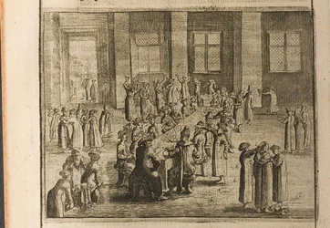 The Wedding Illustration from Travels to the Great Duke of Muscovy and the King of Persia by Adam