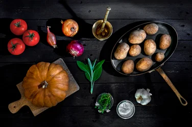 Rustic Kitchen Harvest