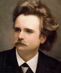 Portrait of the Norwegian Composer Edouard Hagerup Grieg (detail)