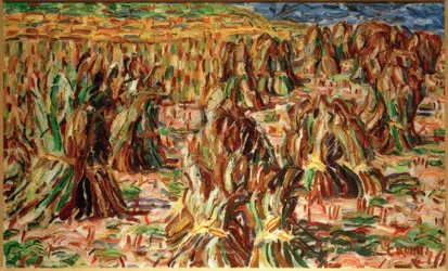 Cornfield (Grain Stacks)