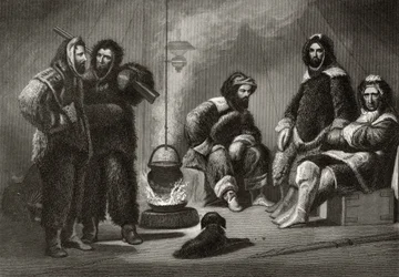 Life in the Brig, engraved by J. McGoffin, from 