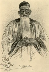 Chinese Man Wearing Spectacles, 1898