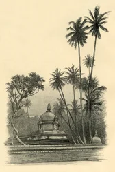 Natha Devale Shrine, Kandy, Ceylon, 1898