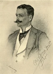 Portrait of a man, Bangkok, 1898