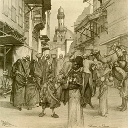 Street in Cairo, 1898